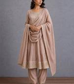 Women Ethnic Motifs Printed Anarkali Kurta with Pyjama & Dupatta