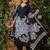 Floral Printed V-Neck Pure Cotton Kurta With Trousers & Dupatta
