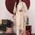 Floral Yoke Design Sequinned Keyhole Neck Straight Kurta With Trouser & Dupatta