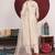 Floral Yoke Design Sequinned Keyhole Neck Straight Kurta With Trouser & Dupatta