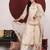 Floral Yoke Design Sequinned Keyhole Neck Straight Kurta With Trouser & Dupatta