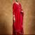 Women Floral Yoke Design Regular Thread Work Kurta with Trousers & With Dupatta