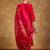 Women Floral Yoke Design Regular Thread Work Kurta with Trousers & With Dupatta