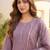 Women Ethnic Motifs Regular Thread Work Kurta with Palazzos & With Dupatta