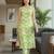 Women Floral Printed Regular Kurta with Trousers
