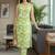 Women Floral Printed Regular Kurta with Trousers