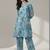Women Floral Printed Regular Kurta with Trousers