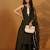Gotta Patti Keyhole Neck Straight Kurta With Trousers & Dupatta