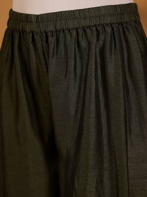 Gotta Patti Keyhole Neck Straight Kurta With Trousers & Dupatta 5