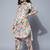 Women Floral Printed Regular Kurta with Trousers