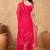 Floral Printed Straight Kurta With Trousers & Dupatta