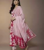 Women Ethnic Motifs Printed Empire Kurta with Trousers & With Dupatta