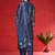 Women Floral Woven Design Regular Chanderi Silk Kurta With Trousers & Dupatta
