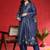 Women Floral Woven Design Regular Chanderi Silk Kurta With Trousers & Dupatta