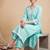 Women Ethnic Motifs Regular Kurta with Trousers & With Dupatta