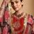 Women Floral Embroidered Regular Thread Work Kurta with Trousers & With Dupatta