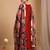 Women Floral Embroidered Regular Thread Work Kurta with Trousers & With Dupatta
