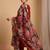 Women Floral Embroidered Regular Thread Work Kurta with Trousers & With Dupatta