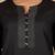 Thread Work Notch Neck Straight Kurta With Trousers And Dupatta