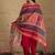 Floral Embroidered Mirror Work Kurta With Trousers & Dupatta