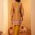 Women Ethnic Motifs Printed Regular Chanderi Silk Kurta with Trousers