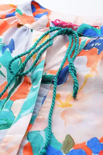Women Floral Printed Regular Kurta Pith Palazzos