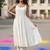 Women Tiered Kurta with Trousers & With Dupatta