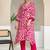 Women Ethnic Motifs Printed Pure Cotton A-Line Kurta with Trousers