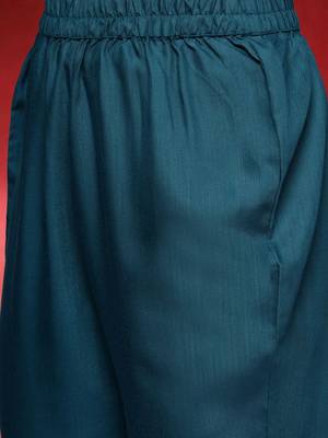 Women Ethnic Motifs Embroidered Regular Sequinned Kurta with Trousers & Dupatta 3