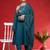 Women Ethnic Motifs Embroidered Regular Sequinned Kurta with Trousers & Dupatta