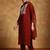 Women Embroidered Regular Kurta with Trousers & With Dupatta