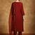 Women Embroidered Regular Kurta with Trousers & With Dupatta