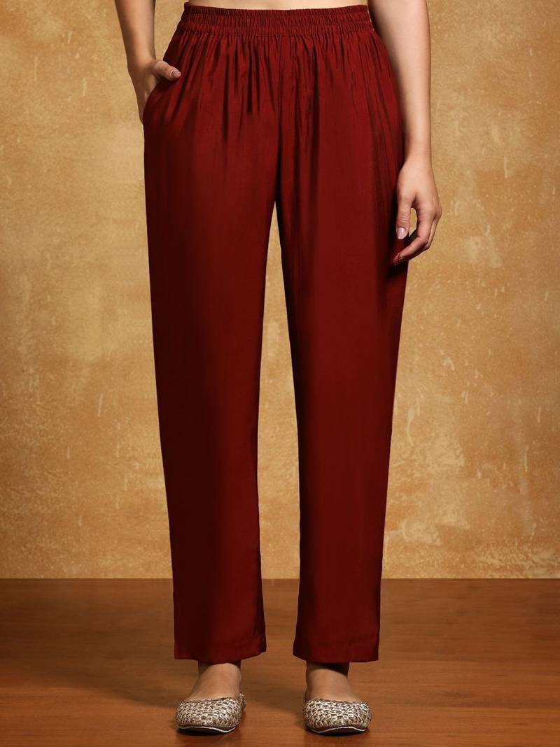 Women Embroidered Regular Kurta with Trousers & With Dupatta
