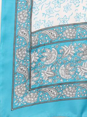 Floral Printed Straight Kurta With Salwar & Dupatta 5