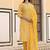 Ethnic Motifs Printed Regular Mirror Work Kurta with Trouser & Dupatta