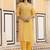 Ethnic Motifs Printed Regular Mirror Work Kurta with Trouser & Dupatta