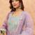 Women Yoke Design Regular Kurta with Trousers & Dupatta
