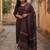 Women Ethnic Motifs Regular Kurta with Trousers & With Dupatta