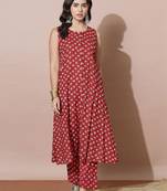 Women Ethnic Motifs Printed Regular Kurta with Trousers