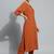 Women Regular Silk Crepe Kurta with Trousers