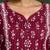 Women Floral Printed Regular Kurta with Trousers & With Dupatta