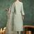 Ethnic Motifs Embroidered Round Neck Thread Work Kurta With Trousers & Dupatta