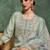 Ethnic Motifs Embroidered Round Neck Thread Work Kurta With Trousers & Dupatta