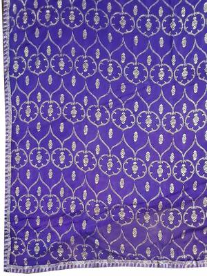 Sequinned Straight Kurta With Trouser & Dupatta 6