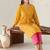 Women Floral Printed Regular Kurta with Trousers
