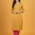 Women Floral Printed Regular Kurta with Trousers