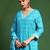 Women Floral Printed Regular Kurta with Trousers & With Dupatta