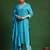Women Floral Printed Regular Kurta with Trousers & With Dupatta
