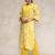 Ethnic Motifs Printed Round Neck Straight Kurta With Trousers