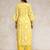 Ethnic Motifs Printed Round Neck Straight Kurta With Trousers